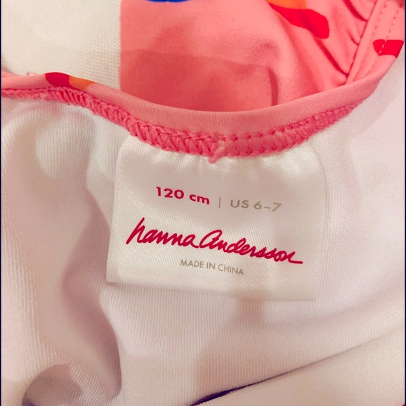 Hanna Andersson Bird Swim Suit - Picture 4 of 6